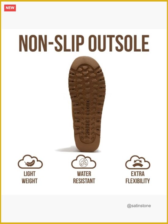 Athlefit - Brandclub - Athlefit Genuine Suede Platform Snow  Genuine Suede Ankle Boots - Memory Foam Insole - Winter Snow Booties
